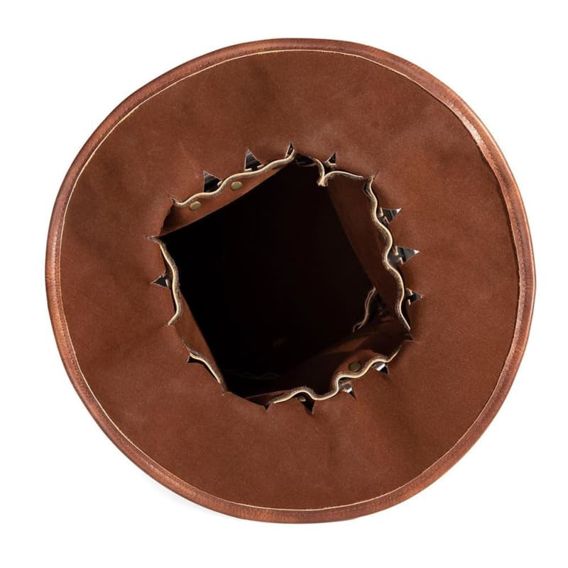 Chapeau Haut de Forme Cuir - Épouvantail-Passion Steampunk