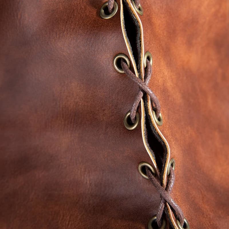 Chapeau Haut de Forme Cuir - Épouvantail-Passion Steampunk