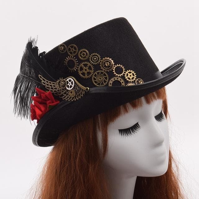 Chapeau Haut de Forme Femme - Ada Lovelace-Passion Steampunk