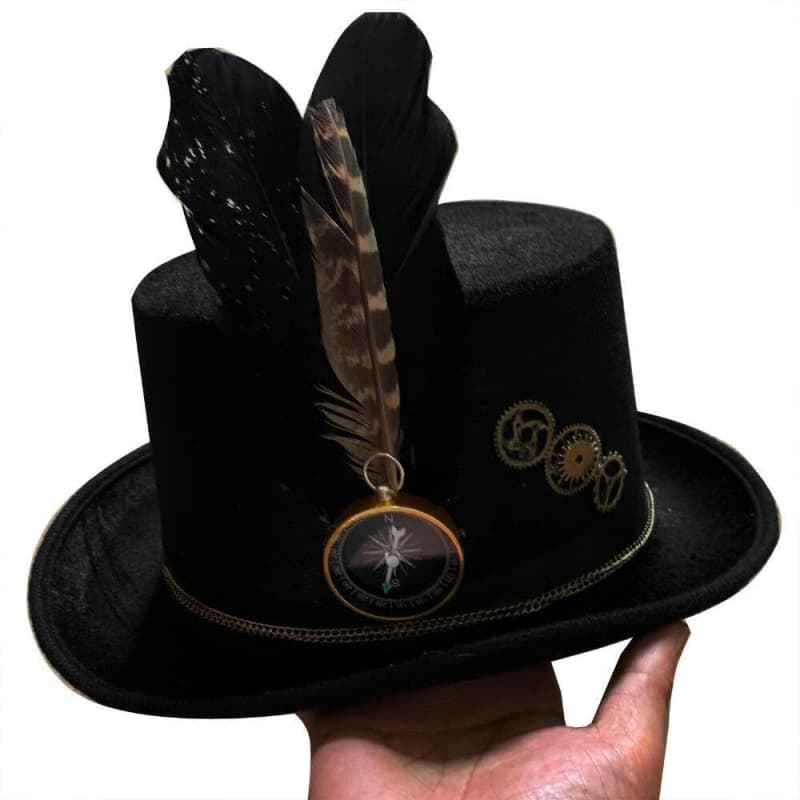 Chapeau Haut de Forme Gothique-Passion Steampunk
