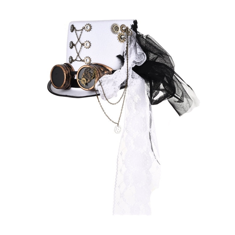 Chapeau Haut de Forme Halloween-Passion Steampunk
