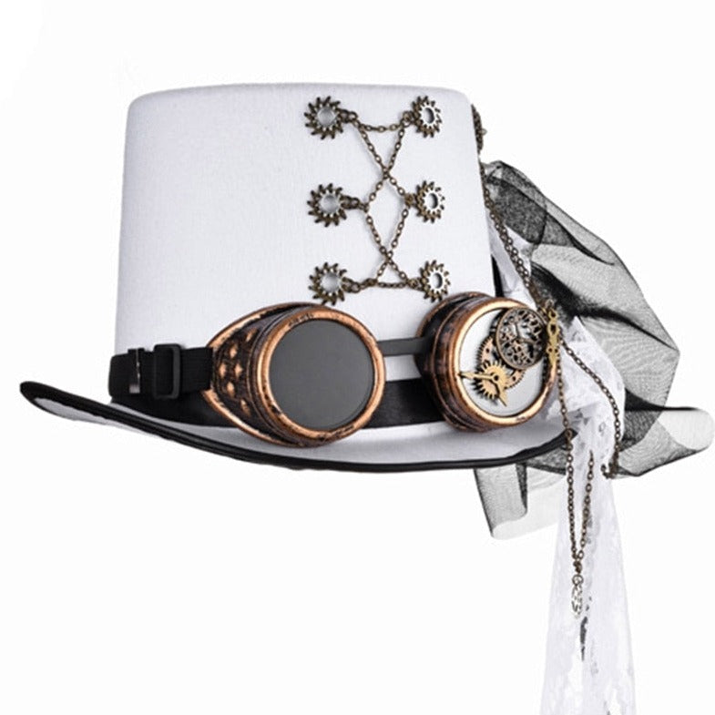 Chapeau Haut de Forme Halloween-Passion Steampunk