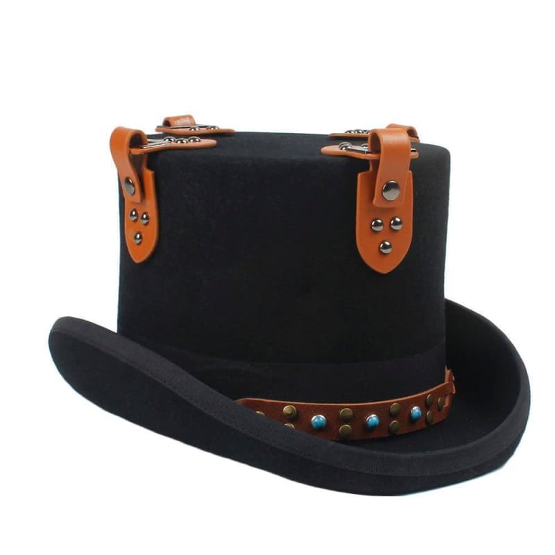 Chapeau Steampunk - Haut de Forme-Passion Steampunk