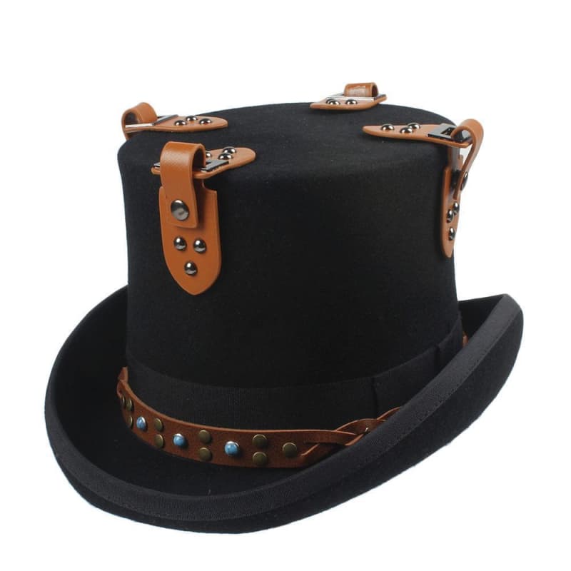 Chapeau Steampunk - Haut de Forme-Passion Steampunk