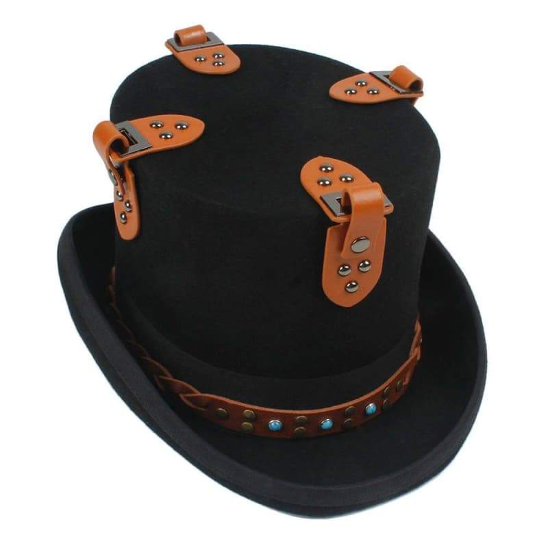 Chapeau Steampunk - Haut de Forme-Passion Steampunk