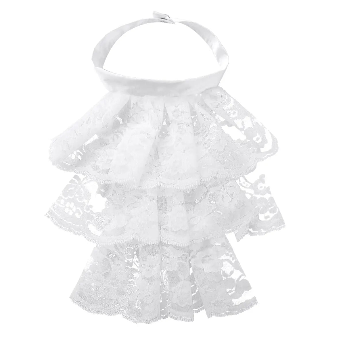 Col Jabot Femme Amovible-Passion Steampunk