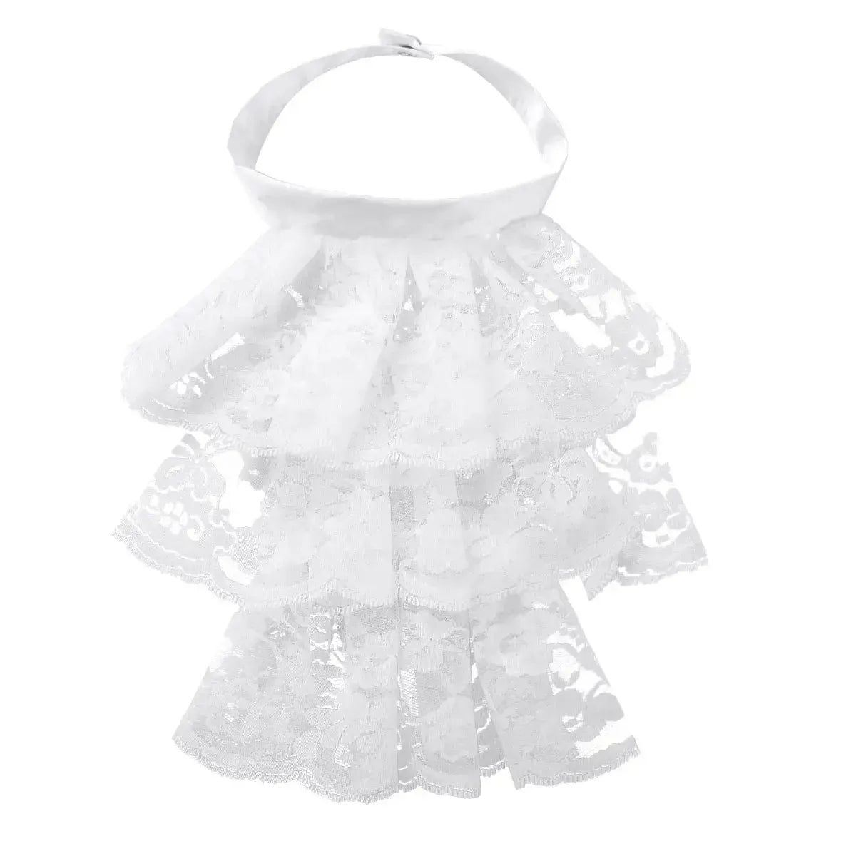 Col Jabot Femme Amovible-Passion Steampunk