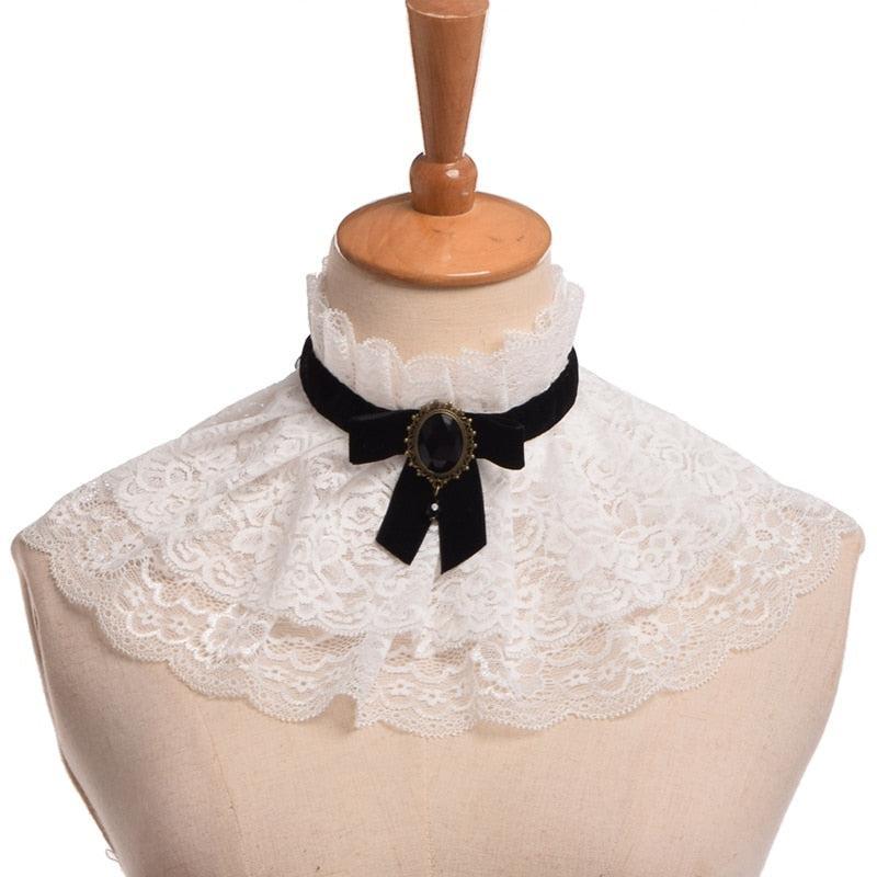 Accessoire Steampunk - Col Amovible-Passion Steampunk
