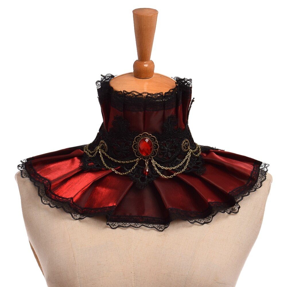 Accessoire Steampunk - Col Bathory-Passion Steampunk