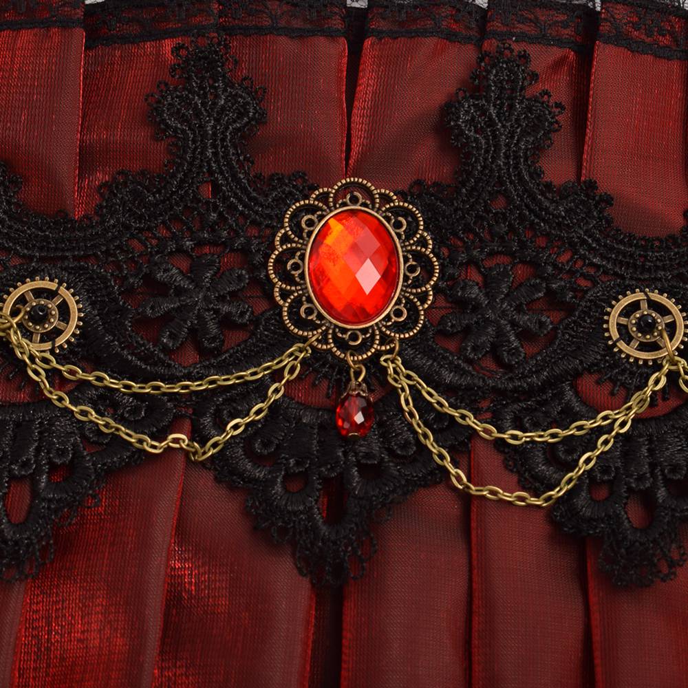 Accessoire Steampunk - Col Bathory-Passion Steampunk
