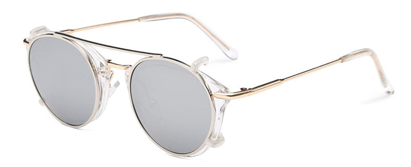 Lunettes Rondes Homme - Lennon-Passion Steampunk