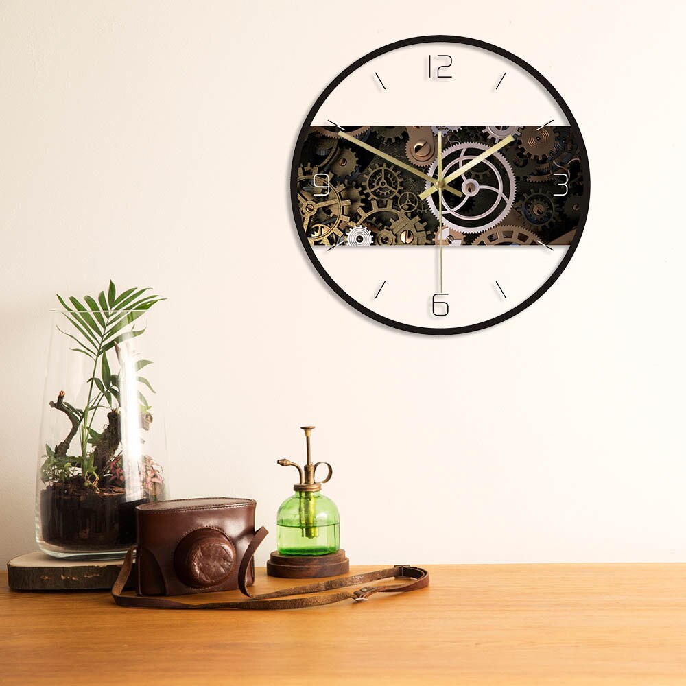 Horloge Steampunk - Dessin d' Engrenages-Passion Steampunk