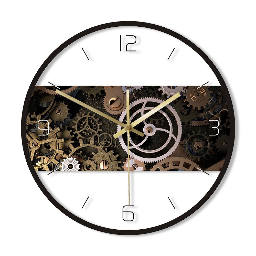 Horloge Steampunk - Dessin d' Engrenages-Passion Steampunk