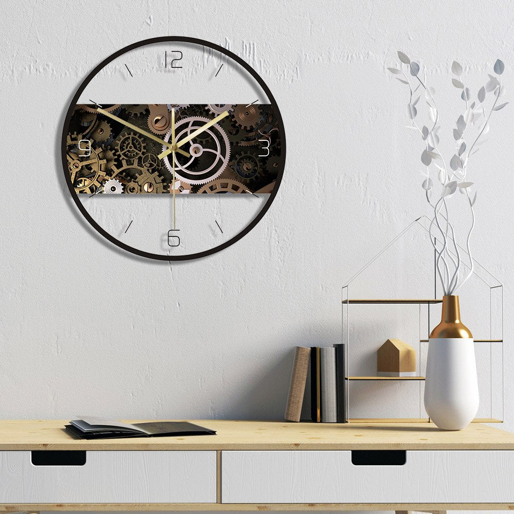 Horloge Steampunk - Dessin d' Engrenages-Passion Steampunk