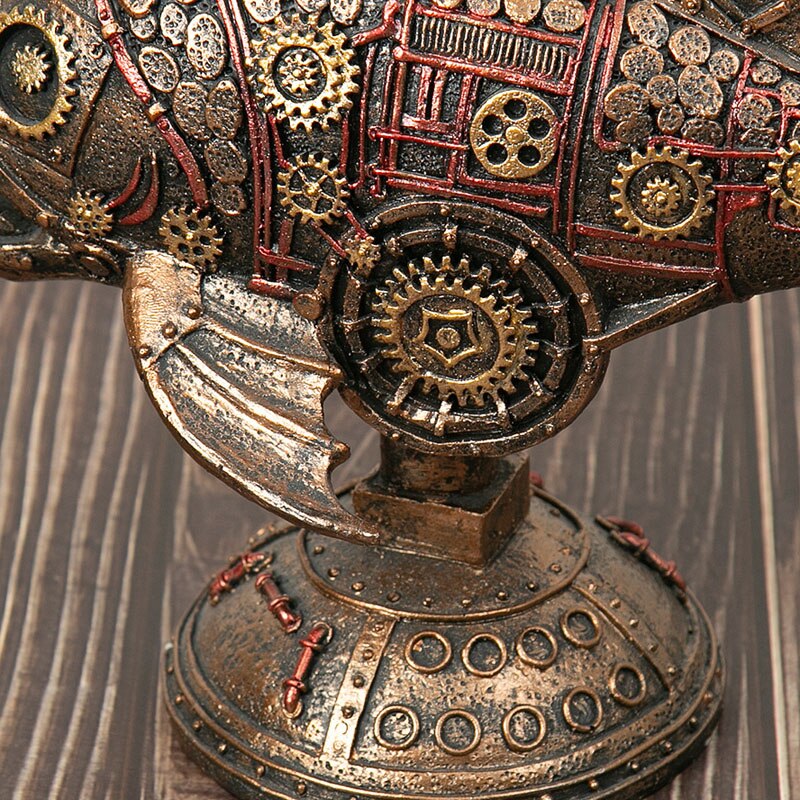 Décoration Steampunk - Piranha Mécanique-Passion Steampunk