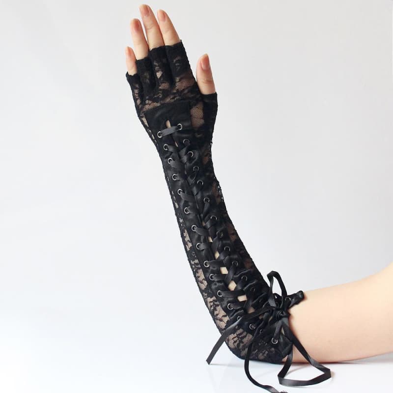 Gants Steampunk - Noir-Passion Steampunk