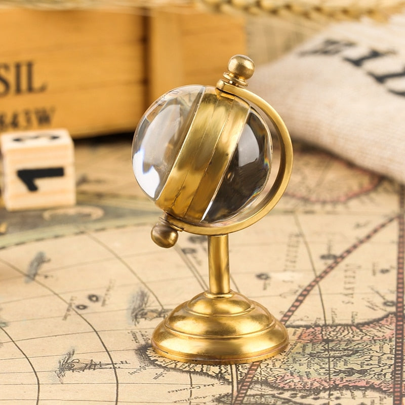 Décoration Steampunk - Globe Pendulette-Passion Steampunk