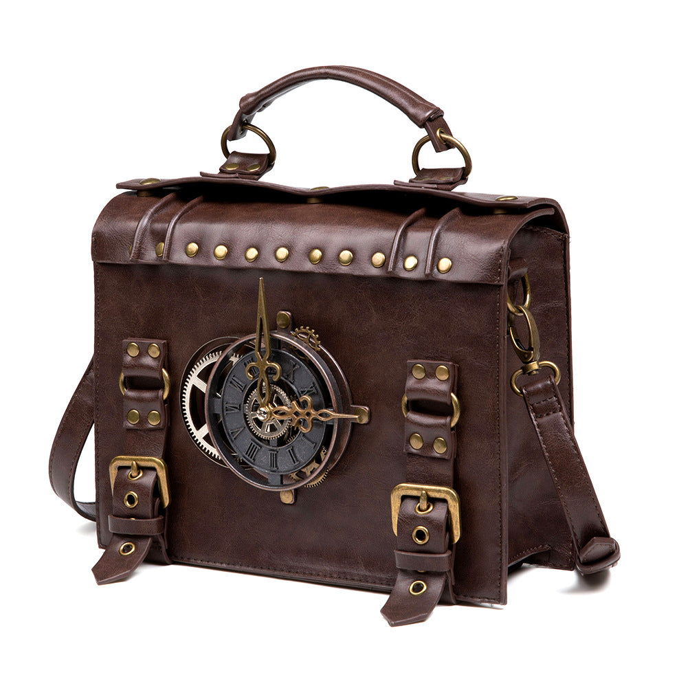 Grand Sac Horloge - Magicien d' Oz-Passion Steampunk