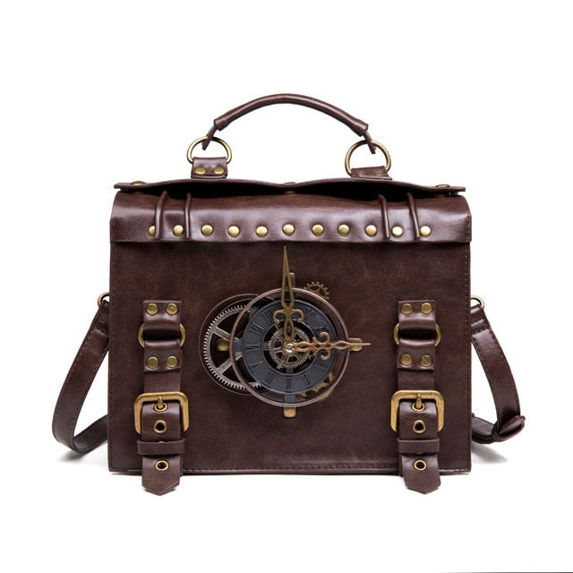 Grand Sac Horloge - Magicien d' Oz-Passion Steampunk