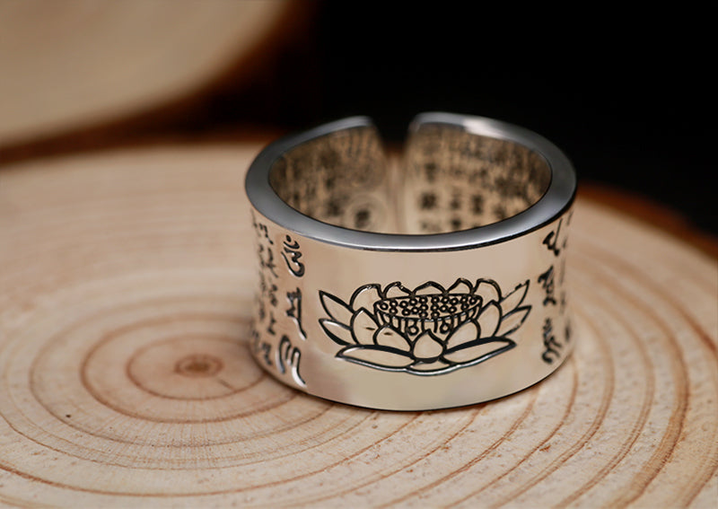 Grosse Bague Argent Homme - Asian Pilgrim-Passion Steampunk