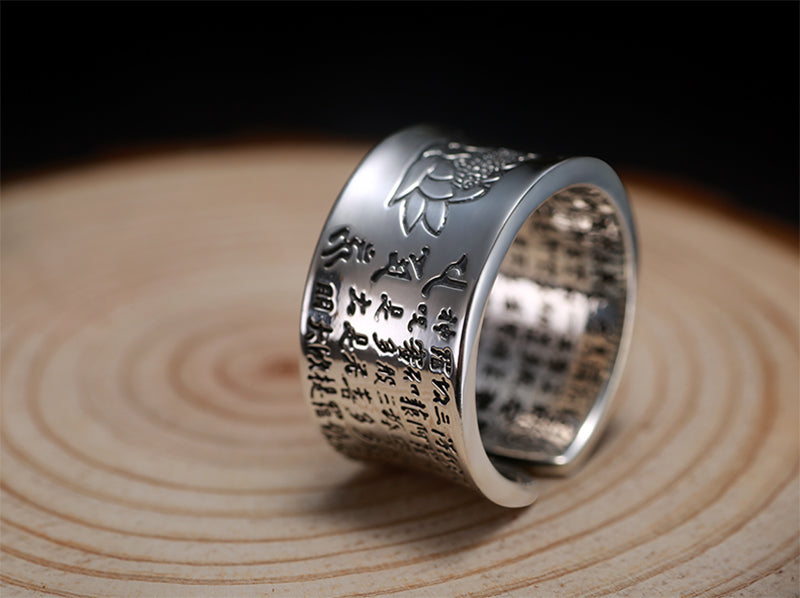 Grosse Bague Argent Homme - Asian Pilgrim-Passion Steampunk