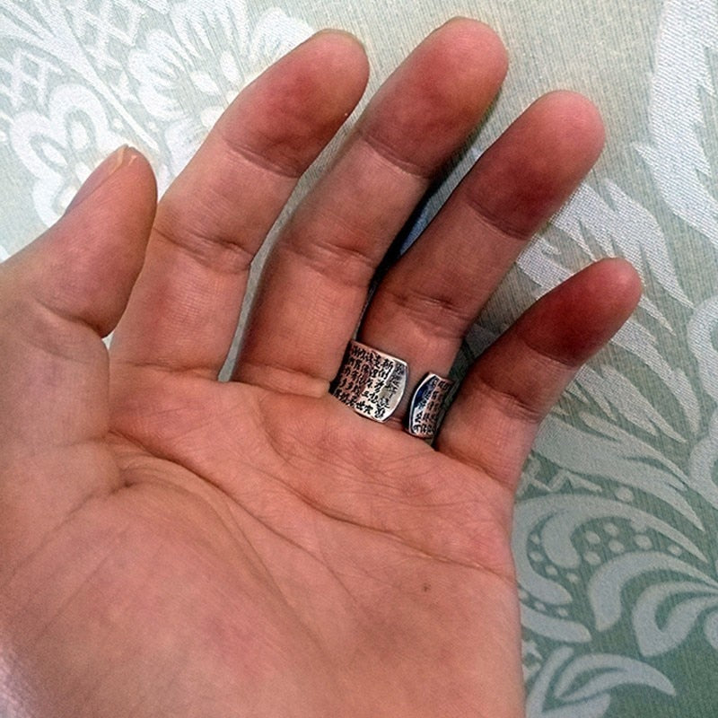 Grosse Bague Argent Homme - Asian Pilgrim-Passion Steampunk