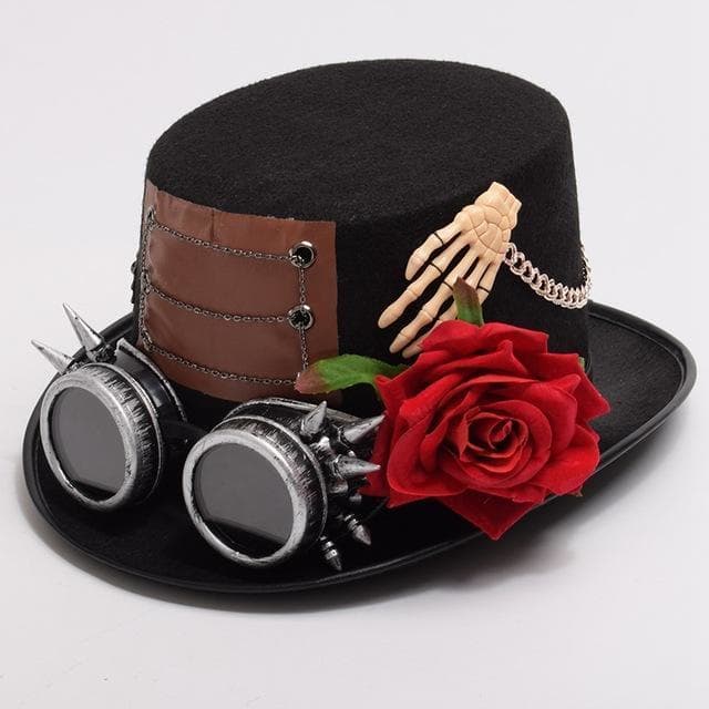 Chapeau Gothique Femme - Lady Goth-Passion Steampunk