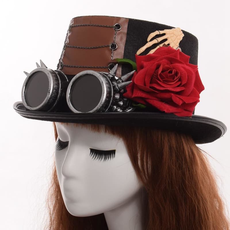 Chapeau Gothique Femme - Lady Goth-Passion Steampunk