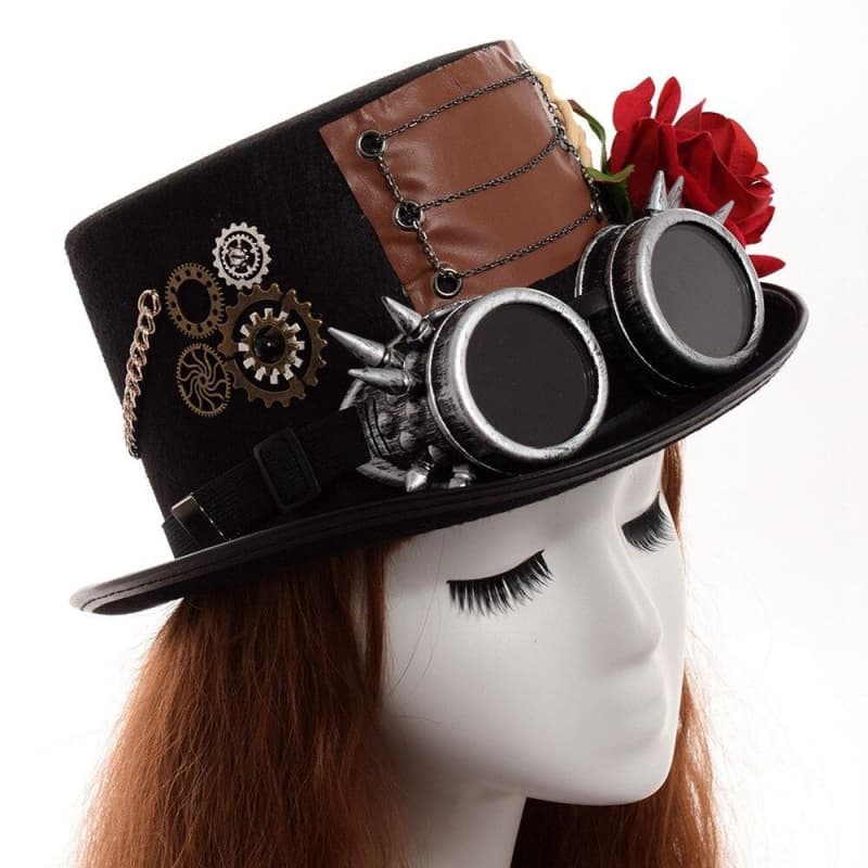 Chapeau Gothique Femme - Lady Goth-Passion Steampunk
