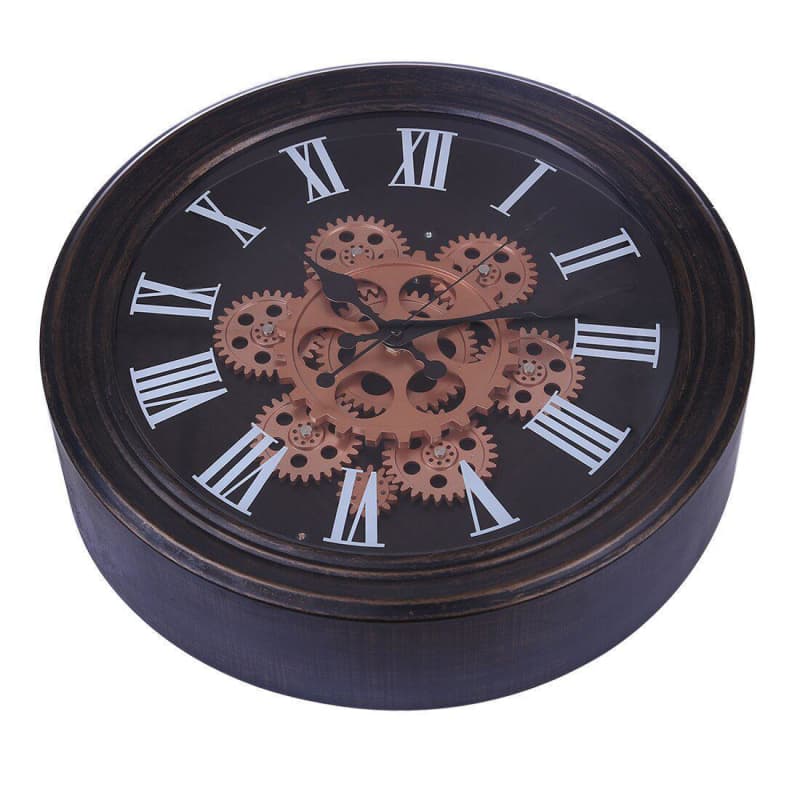 Horloge Mécanisme Tournant - Moving Gears-Passion Steampunk