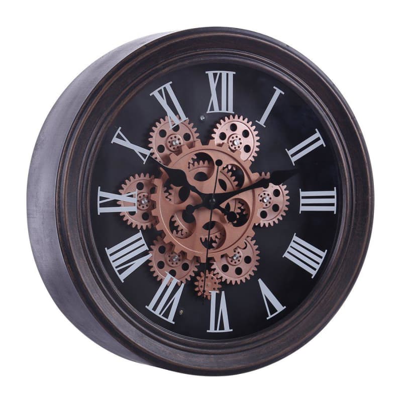 Horloge Mécanisme Tournant - Moving Gears-Passion Steampunk
