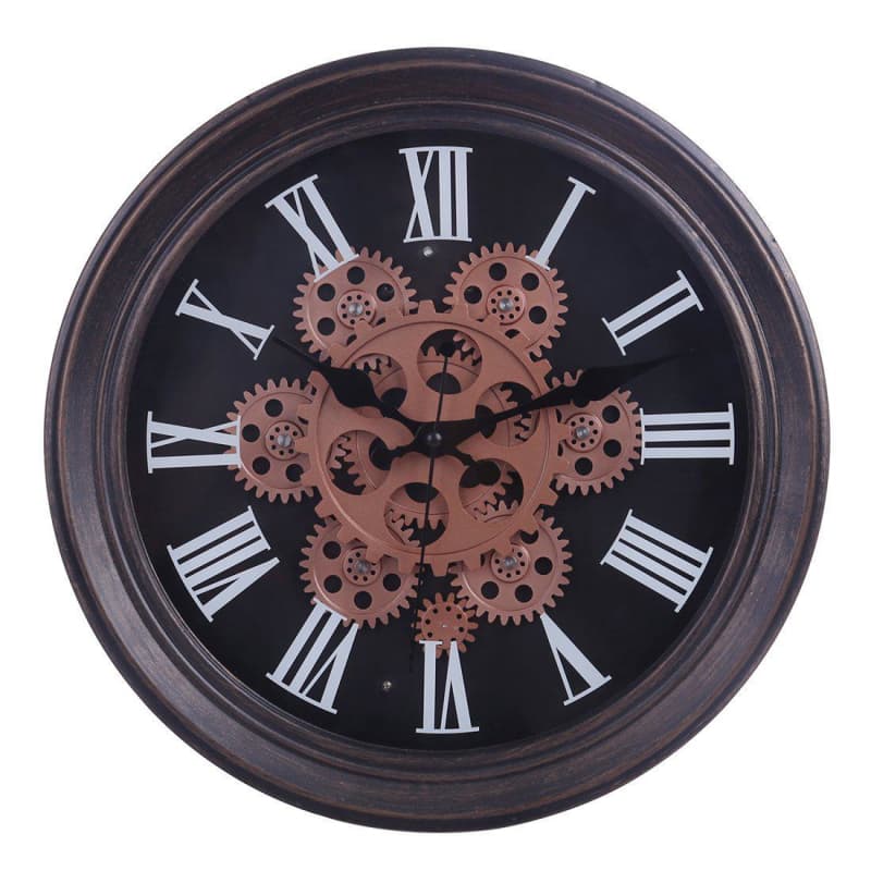 Horloge Mécanisme Tournant - Moving Gears-Passion Steampunk