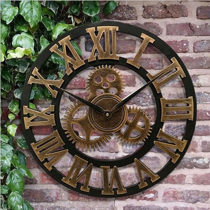 Horloge Industrielle Engrenage - Steampunk Gears-Passion Steampunk