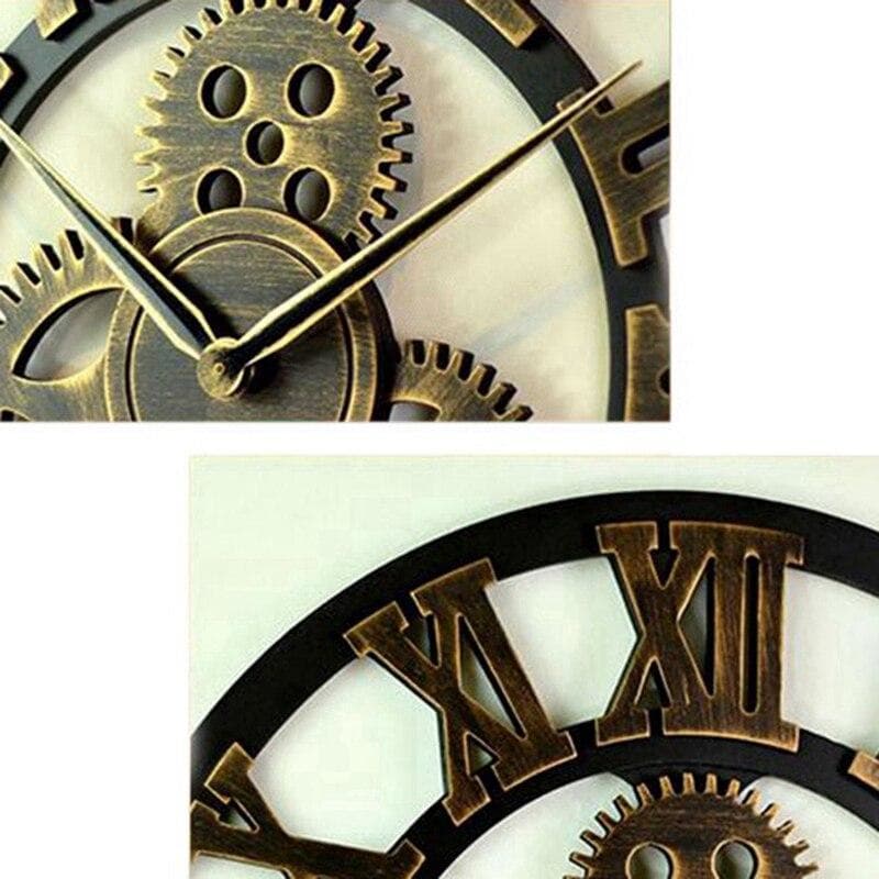 Horloge Industrielle Engrenage - Steampunk Gears-Passion Steampunk