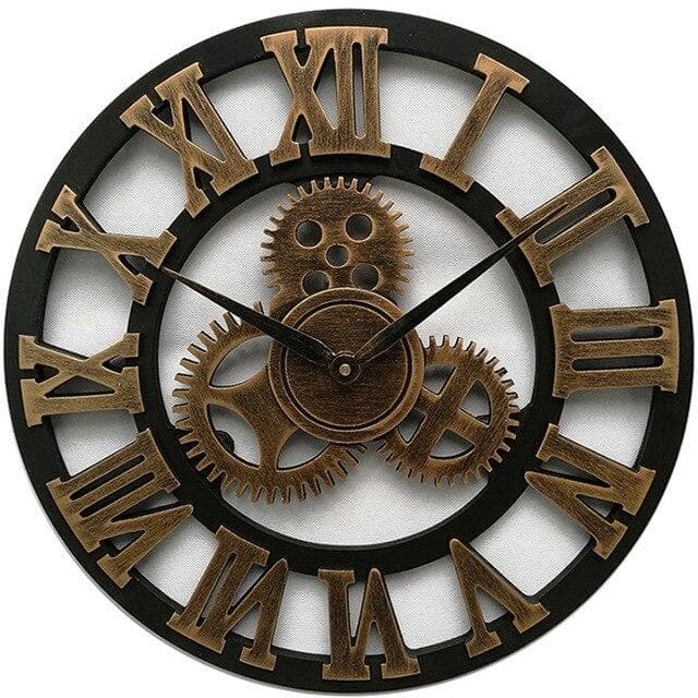 Horloge Industrielle Engrenage - Steampunk Gears-Passion Steampunk