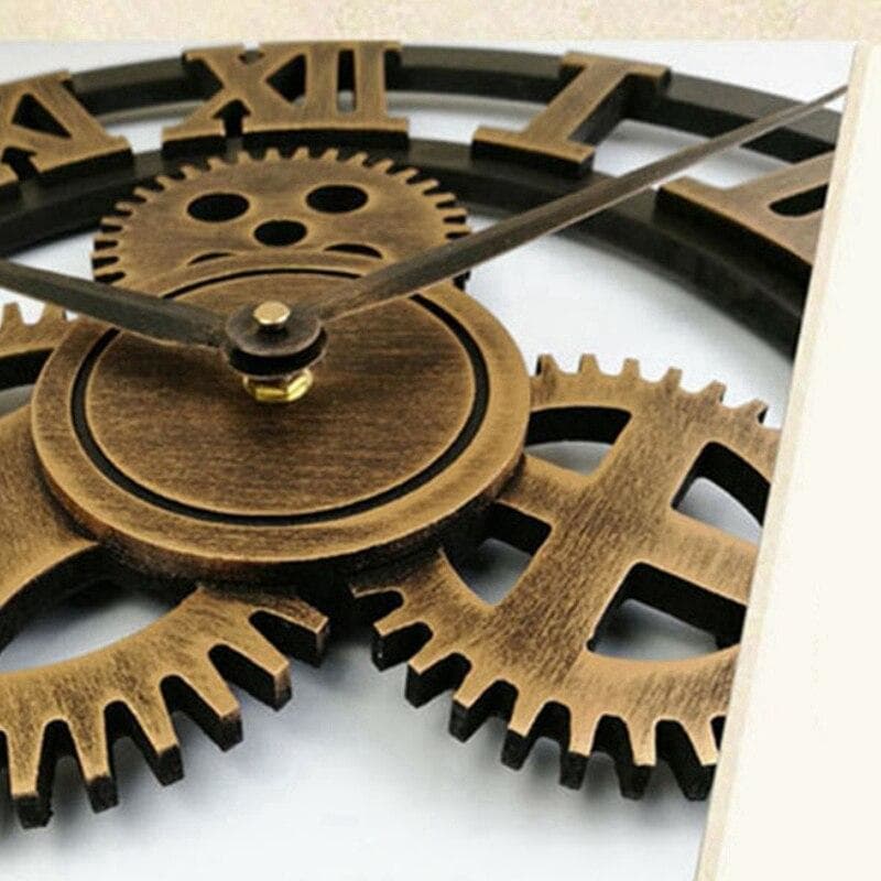 Horloge Industrielle Engrenage - Steampunk Gears-Passion Steampunk