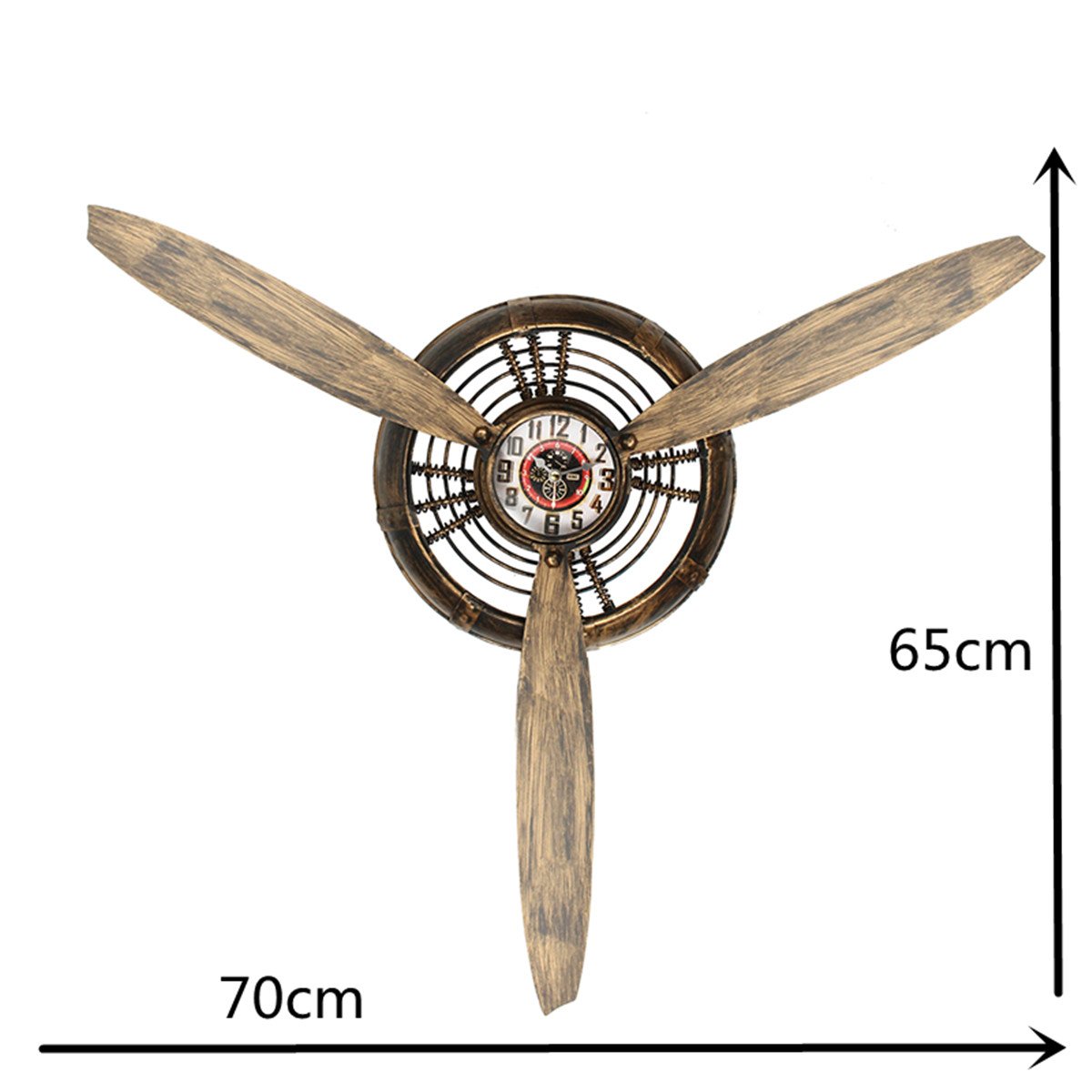 Horloge Helice Avion - Lindbergh-Passion Steampunk