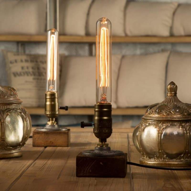 Lampe Steampunk - Bureau d' Antan-Passion Steampunk