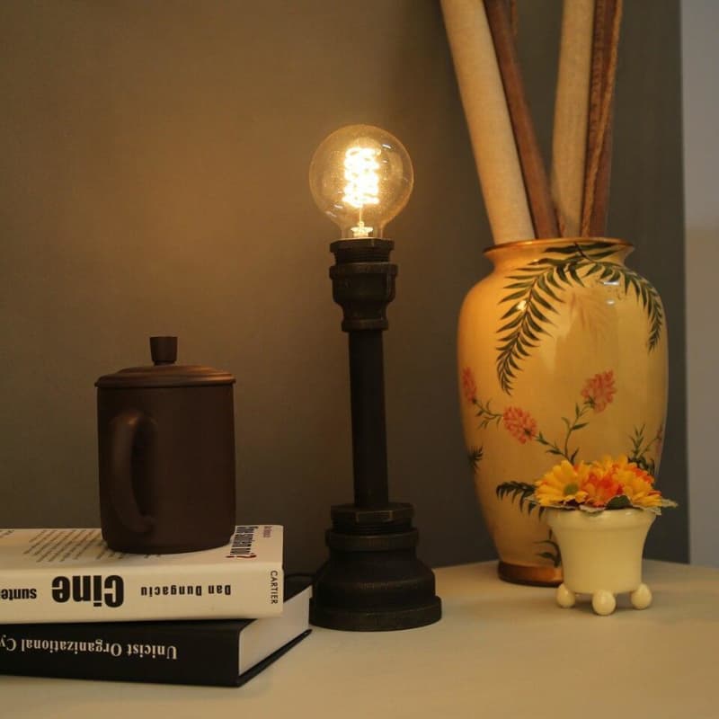 Lampe de Table Vintage Industrielle-Passion Steampunk