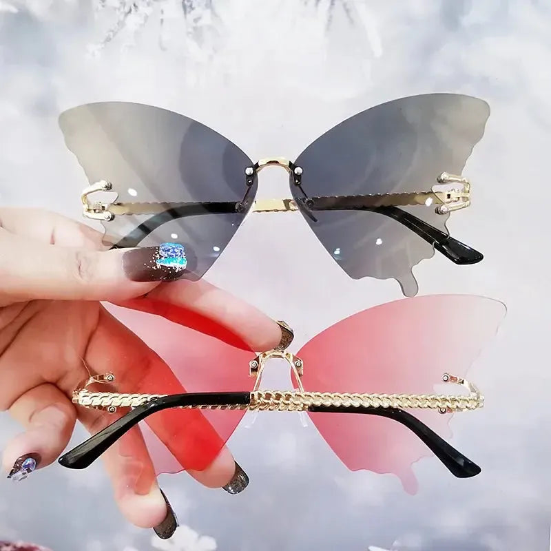 Lunette de Soleil Papillon Femme - Lewis Carroll-Passion Steampunk