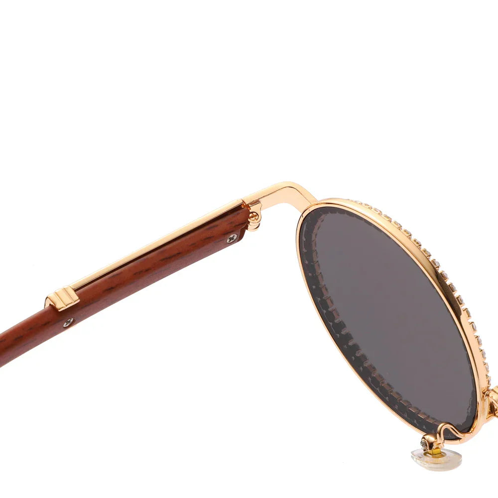 Lunettes Steampunk Dorées-Passion Steampunk