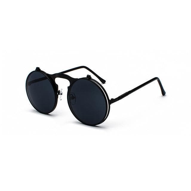 Lunettes de Soleil Verre Rabattable - Rétro Style-Passion Steampunk
