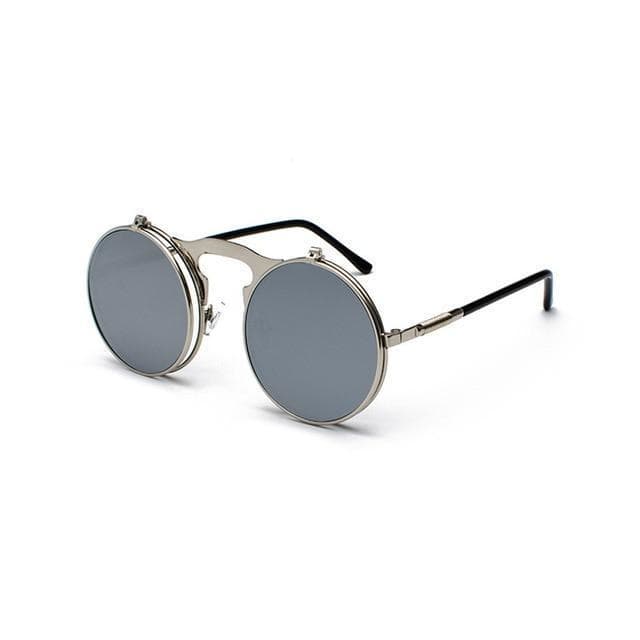 Lunettes de Soleil Verre Rabattable - Rétro Style-Passion Steampunk