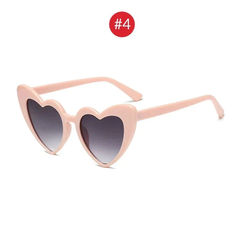 Lunettes de Soleil en Forme de Coeur - Heartness-Passion Steampunk