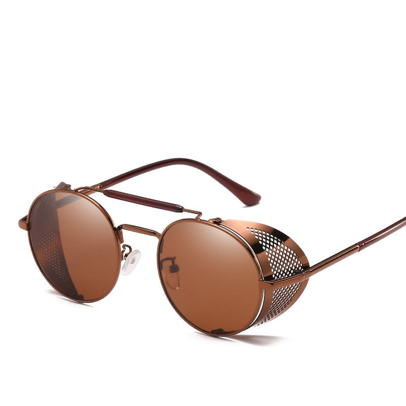 Lunettes de soleil femme avec protection latérale - Élégance et sécurité-Passion Steampunk