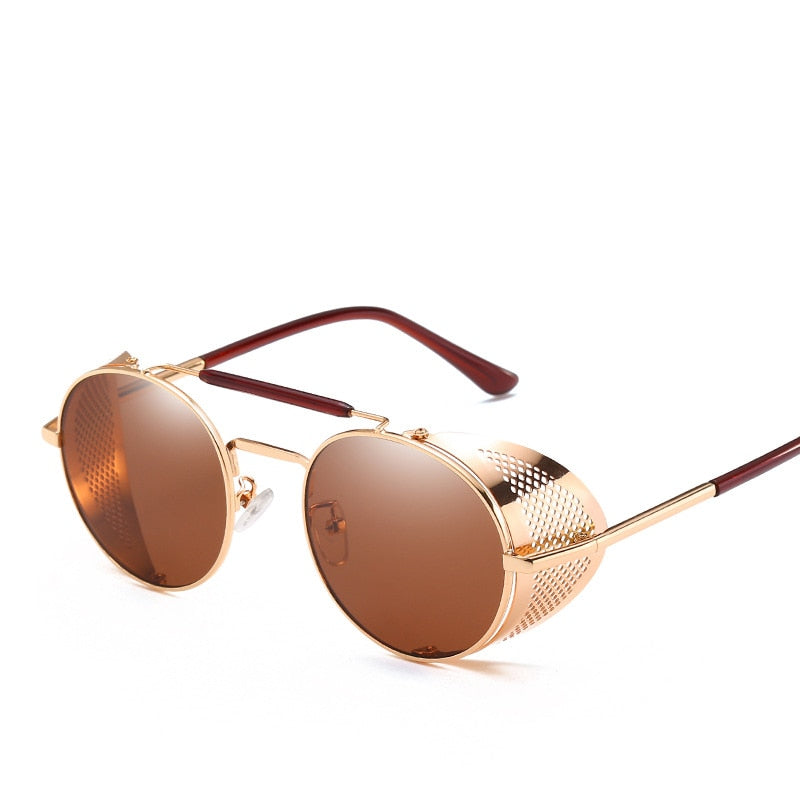 Lunettes de soleil femme avec protection latérale - Élégance et sécurité-Passion Steampunk