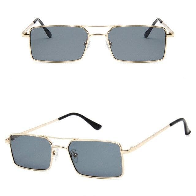 Lunettes de Soleil Rectangulaire - Vintage Style-Passion Steampunk