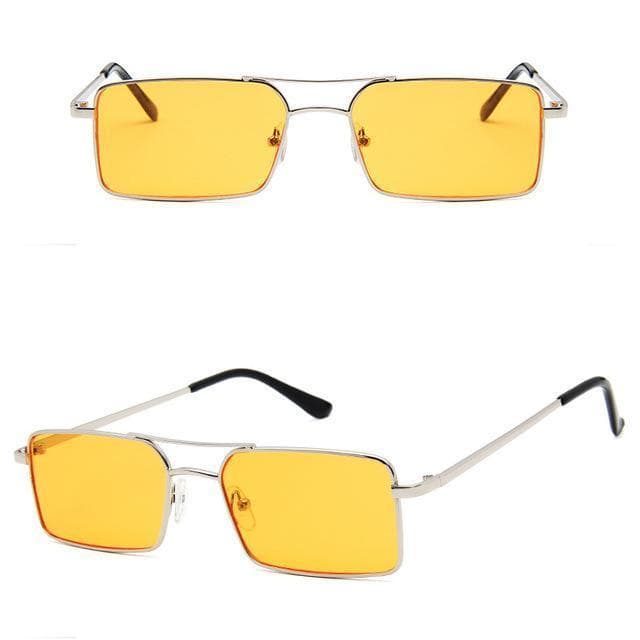 Lunettes de Soleil Rectangulaire - Vintage Style-Passion Steampunk