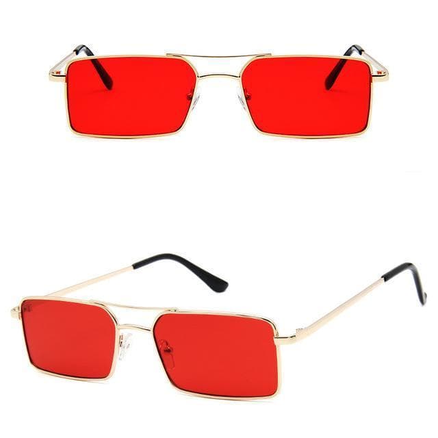 Lunettes de Soleil Rectangulaire - Vintage Style-Passion Steampunk