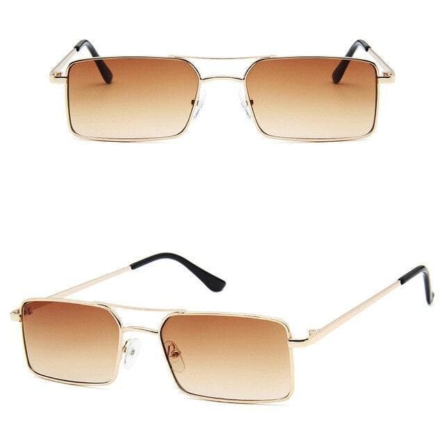 Lunettes de Soleil Rectangulaire - Vintage Style-Passion Steampunk